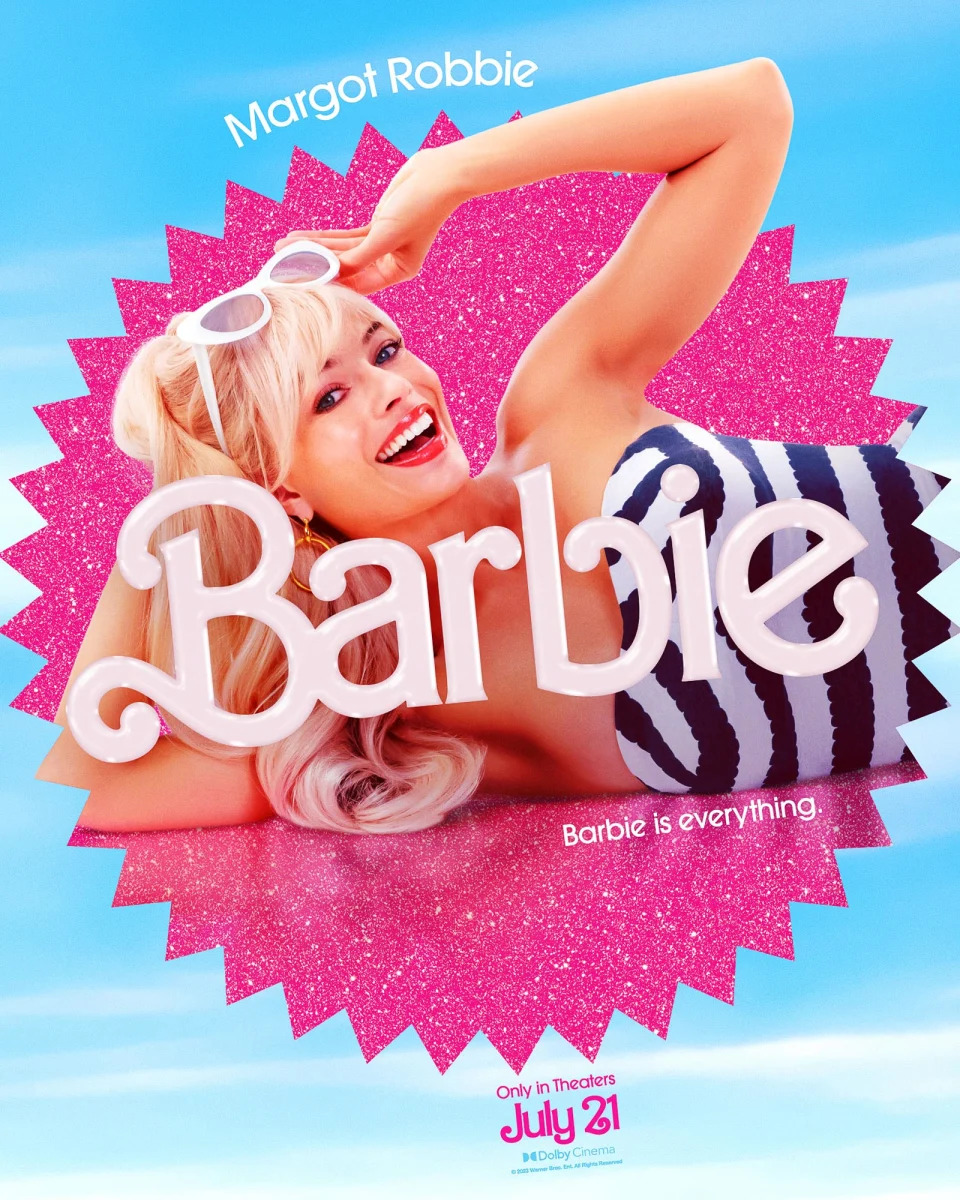 [Image of Margot robbie as Barbie]