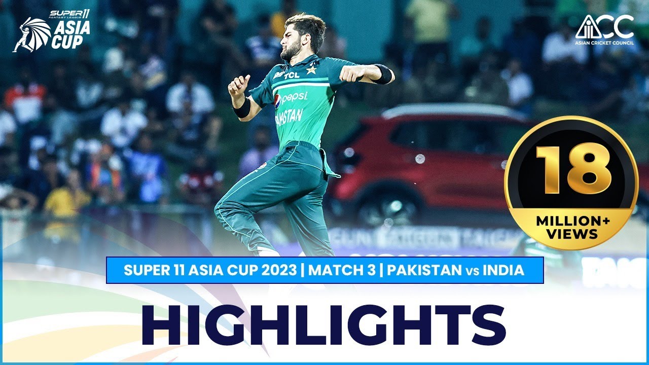 भारत बनाम पाकिस्तान हाइलाइट्स, एशिया कप 2023